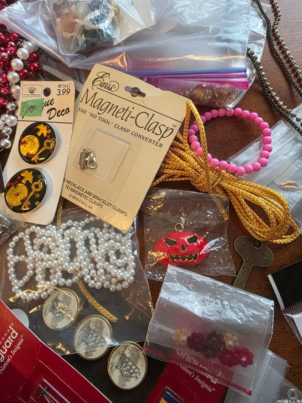 Large Lot of Jewelery Crafting Supplies